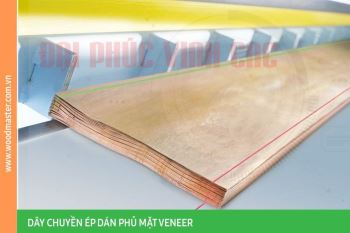 DÂY CHUYỀN ÉP DÁN PHỦ MẶT VENEER